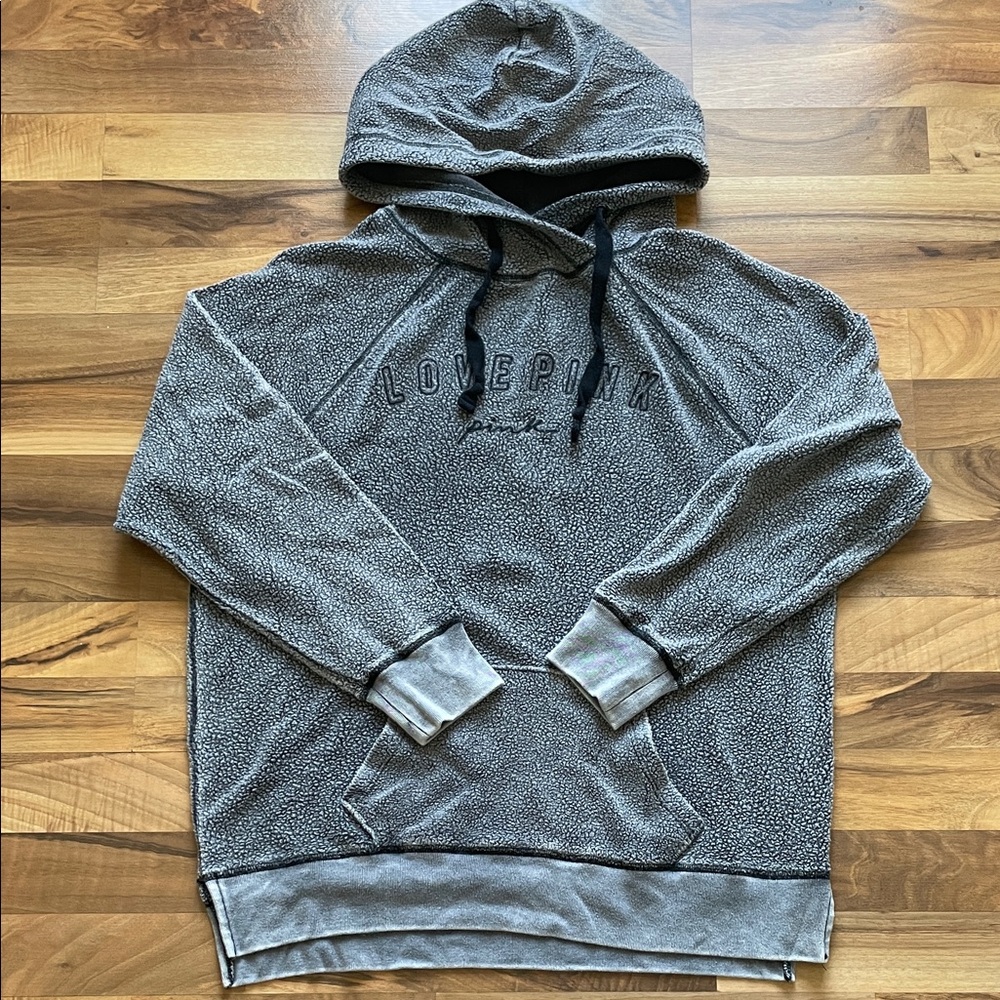 PINK Victoria's Secret Charcoal Hoodie